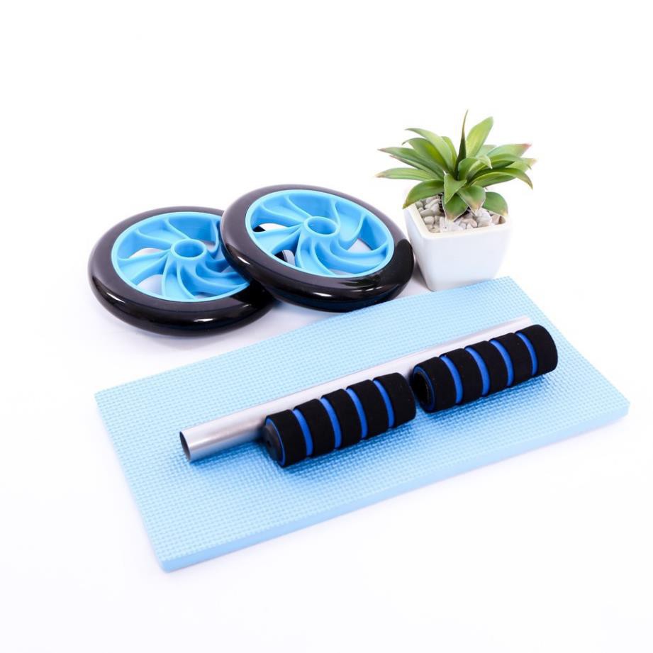 FLASH SALE🎁 Con lăn tập bụng GYM Roller-Bánh xe tập cơ bụng 6 múi-freeship 50k-giảm giá rẻ vô địch-hà nội & tphcm