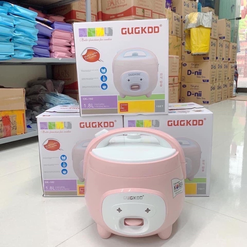 Nồi cơm điện mini Alles công nghệ hàn quốc dung tích 1L2,3L chính hãng bảo hành 1 năm