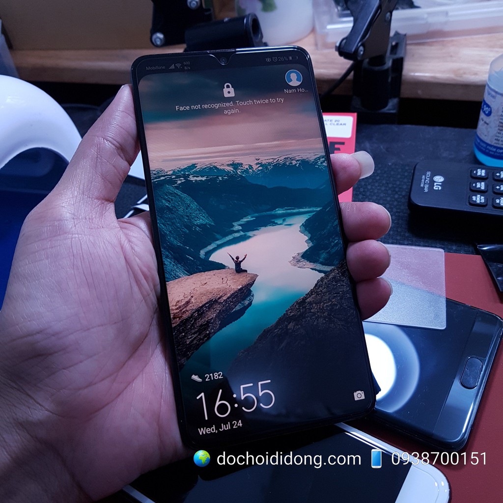 Miếng dán cường lực Huawei Mate 20 Zacase All Clear