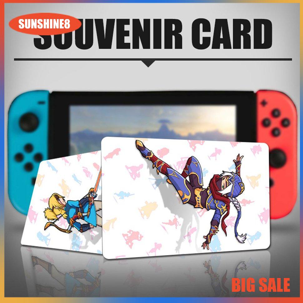 【SUN】Mini 24pc PVC Card The Legends Of Breath Of The Wild WOLF LINK For Amiibo