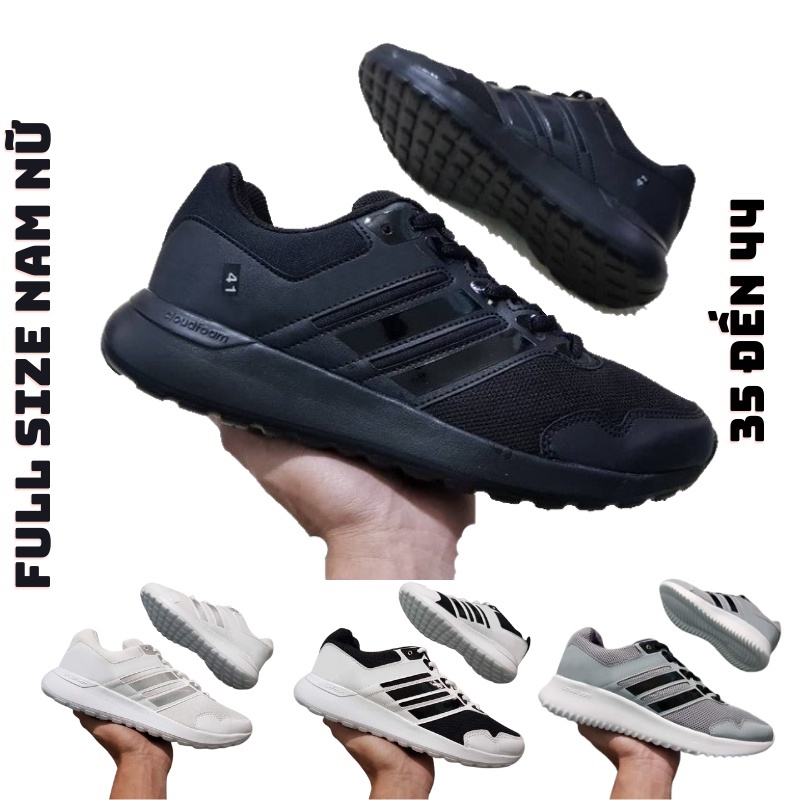 Giày Thể Thao Sneaker Nam Nữ Đế Cao Nhẹ Êm Thân Vải Lưới Thoáng Khí size 35 đến 43 (FULL)