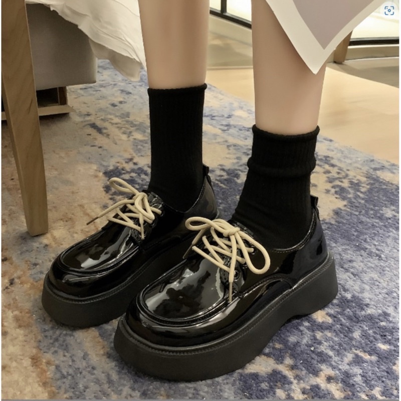 Giày Oxford nữ kelly cổ thấp đế dày tăng chiều cao