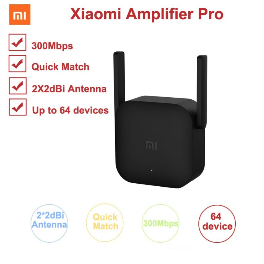 [xiaomidanang] Thiết bị kích sóng Wifi Xiaomi Pro - Xiaomi Repeater Pro | BigBuy360 - bigbuy360.vn