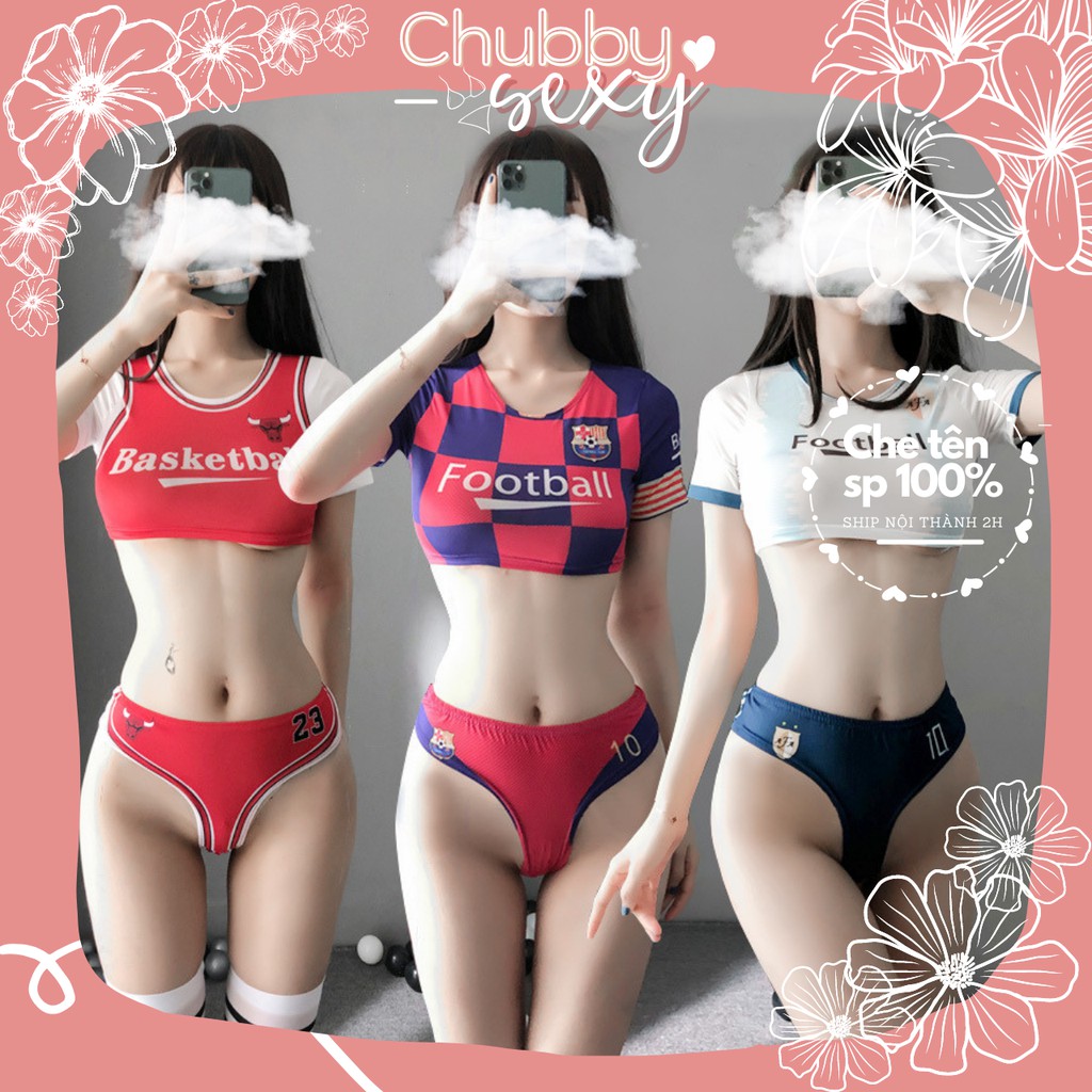 Cosplay Nữ Cổ Động Viên Bóng Đá Sexy - Set Đồ Thể Thao Cực Tôn Dáng Siêu Tôn Vòng 3 Gợi Cảm - CPL35 - Chubby.sexy | BigBuy360 - bigbuy360.vn