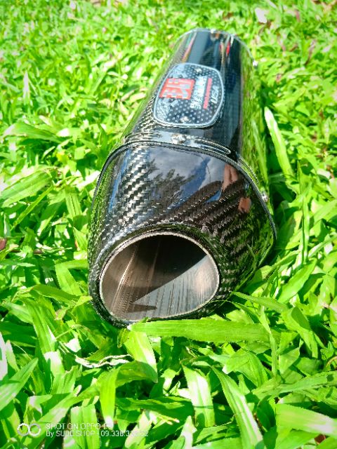 Pô yoshi R77 sợi carbon xịn hàng nhập