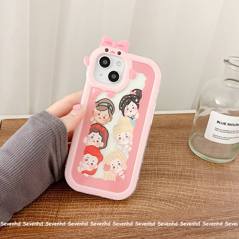 Ốp Điện Thoại Dẻo Trong Suốt Họa Tiết Quái Vật Nhỏ Dễ Thương Cho iPhone 14 13 12 11 Pro Max Xs Max Xr X 7 8 6 6s Plus