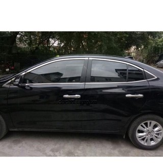 Nẹp chân kính và cong kính vios đủ fom đời 2011-2019
