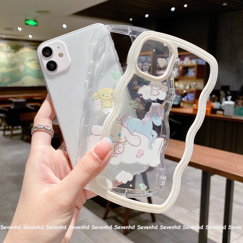 Ốp Điện Thoại Họa Tiết Hoạt Hình Chú Chó Cinnamon Dễ Thương Cho iPhone 13 12 11 Pro Max SE2020 X XR XS Max 8 7 Plus 2 Trong 1