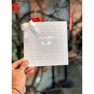 THIỆP CƯỚI  SANG  TRỌNG (đã bao gồm in nội dung hoàn chỉnh)