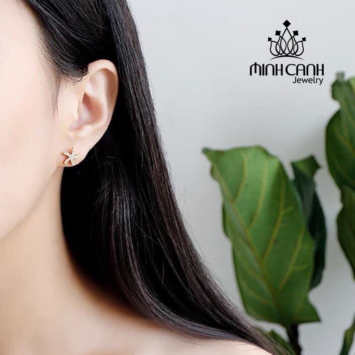 Bông Tai Bạc Ta Sao Biển - Minh Canh Jewelry