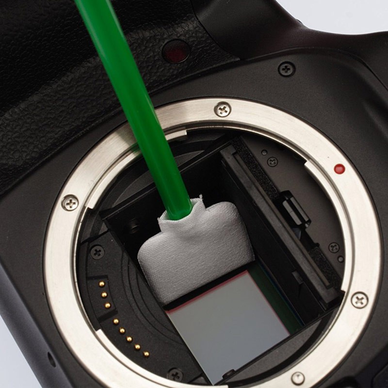 Bộ vệ sinh máy ảnh chuyên dụng 10 que lau Cảm biến (sensor) + 20 khăn lau lens, bóng thổi, dung dịch