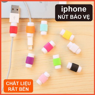 Nút Bảo Vệ Đầu Cáp Sạc Iphone, Ipad - Bảo Vệ Đầu Cáp - Màu Ngẫu Nhiên