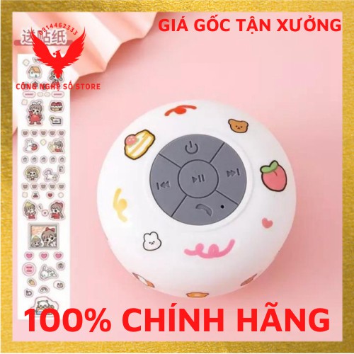 Loa bluetooth không dây, loa nhà tắm, loa chống thấm nước, nhỏ gọn, tiện lợi