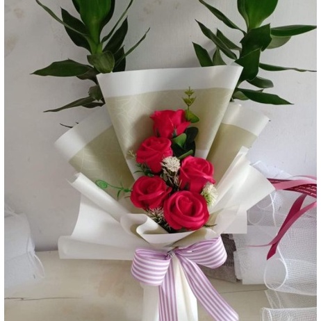 Hoa sáp sỉ = lẻ 1 bông,5 bông