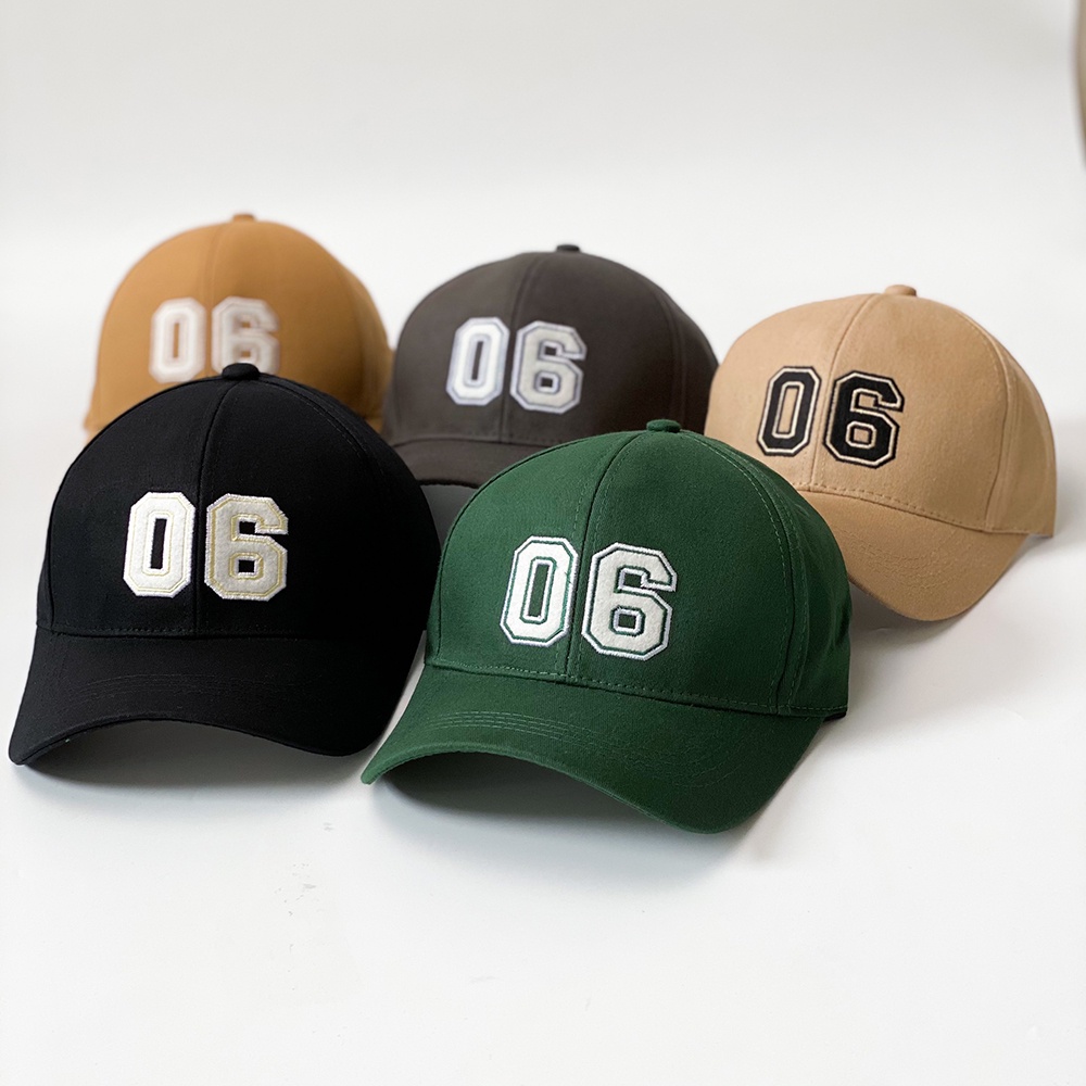 Mũ lưỡi trai thời trang nam nữ thêu chữ 06 phong cách nón kết đẹp AH1671