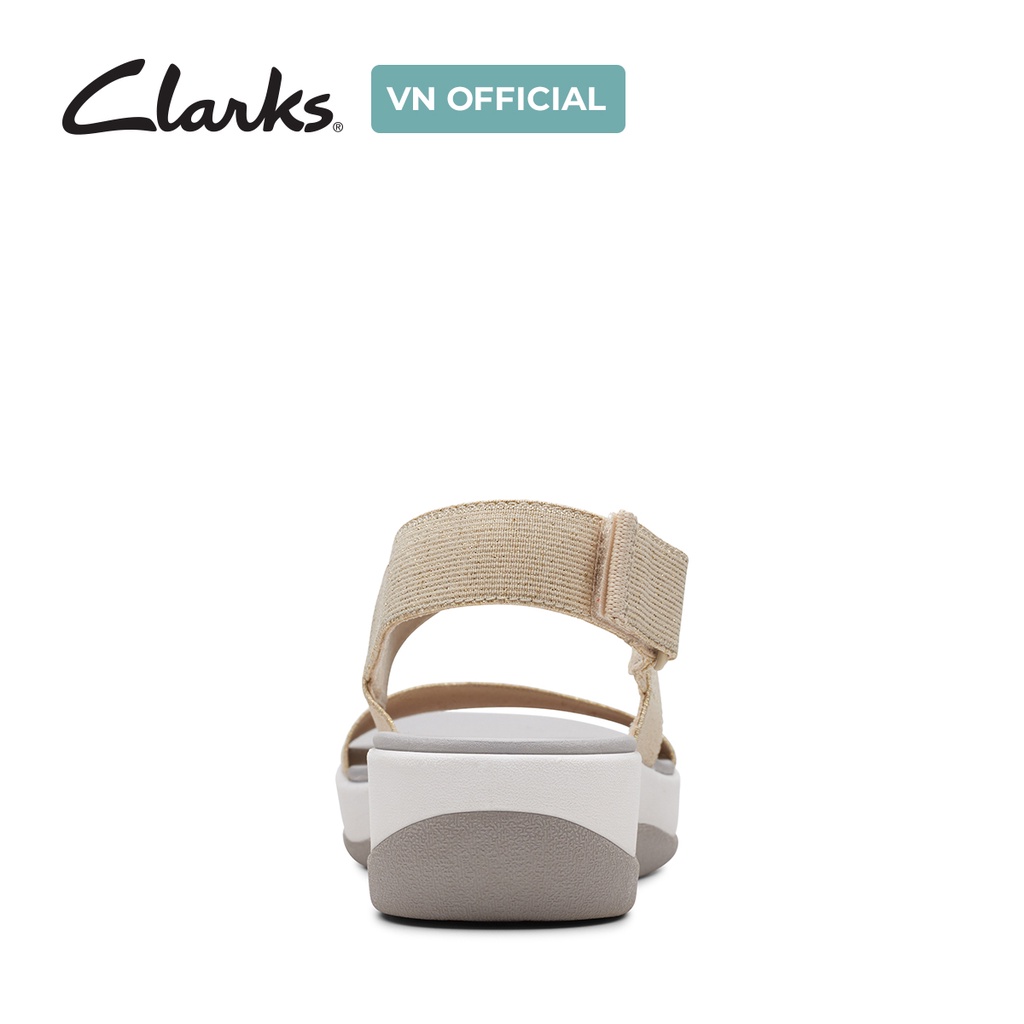 Dép xăng đan Nữ CLARKS Arla Jacory màu Gold Metallic