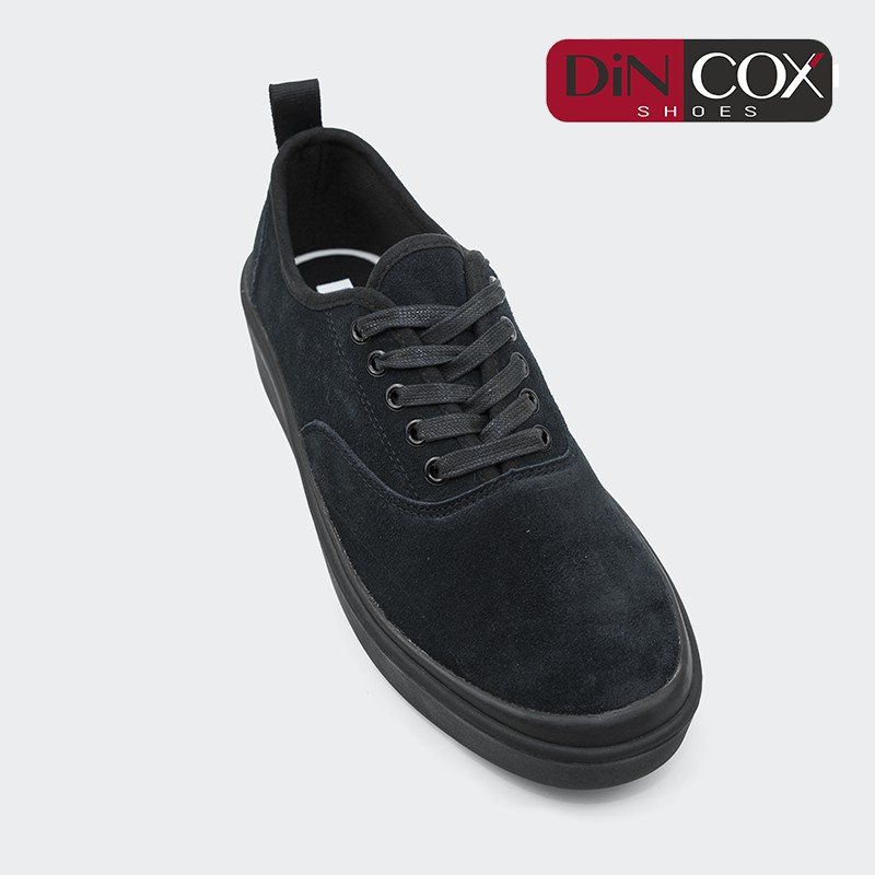 [Hà Nội] DINCOX Shoes Giày Thể Thao Da Lộn D28 Đen