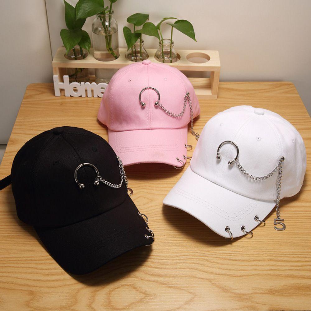 Mũ Lưỡi Trai Cotton Phong Cách Hip Hop Hàn Quốc Đơn Giản