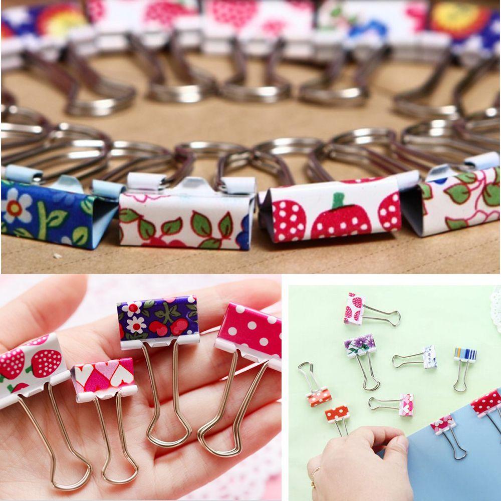 Set 20 Kẹp Giấy Nhiều Màu Dễ Thương