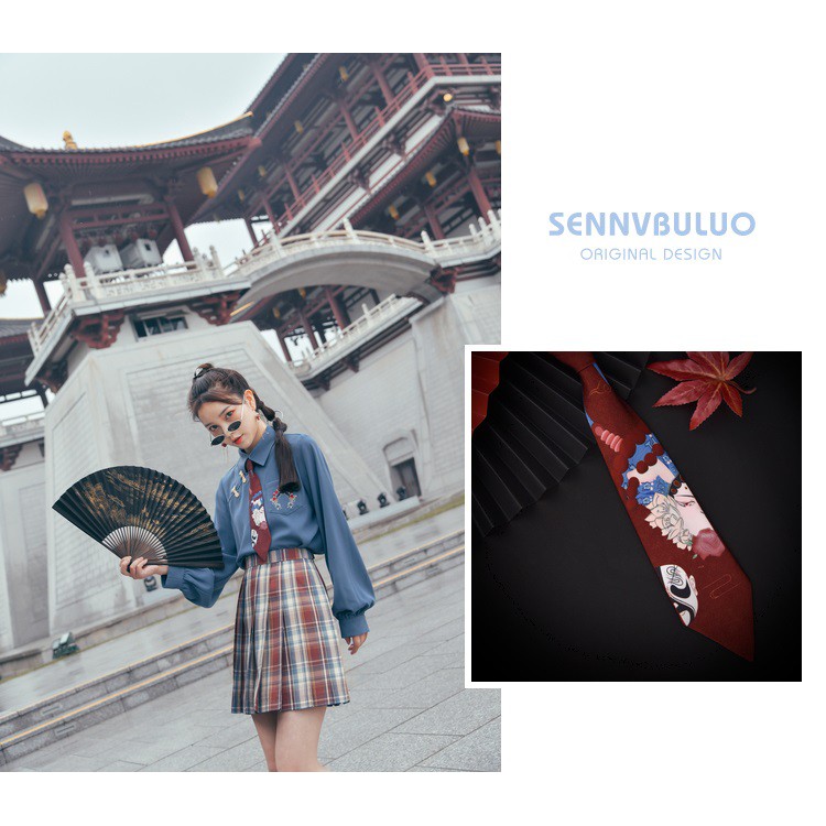 [Sẵn] [Chính hãng] [SNBL] Nơ cổ / cà vạt JK phong cách nữ sinh Nhật Bản - Bá Vương Biệt Cơ