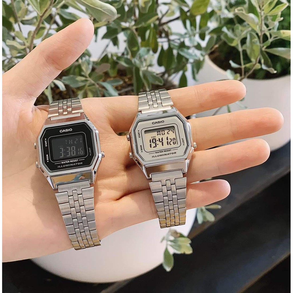 Đồng hồ nữ Casio LA680 WA-1JF  đẹp, phong cách nhẹ nhàng, tinh tế, cá tính -ME_WATCH