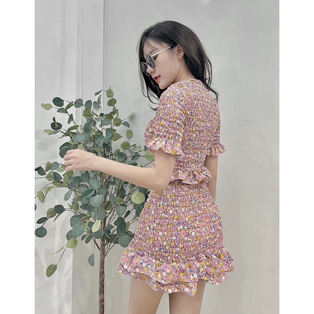 Body nhún toàn thân mango hoa