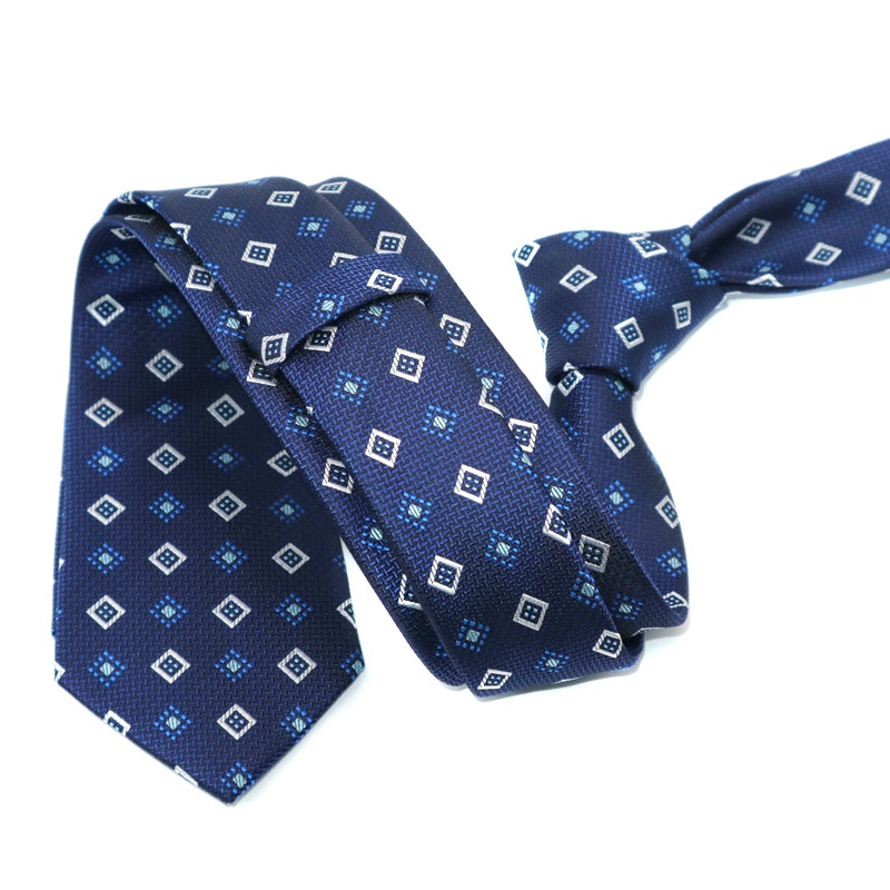 Cà Vạt 7CM Họa Tiết Sọc Chấm Bi Phong Cách Vintage Sang Trọng Cho Nam