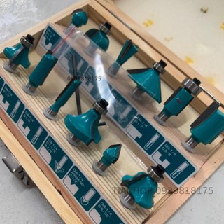 Bộ mũi phay 6.3mm (1/4) Total TACSR0104121