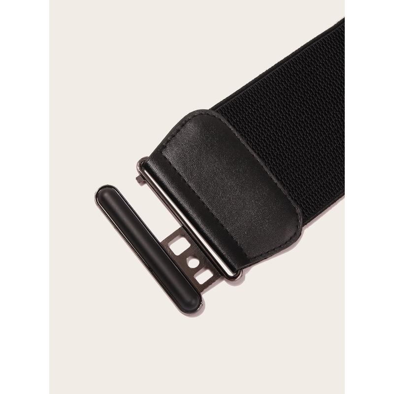 Thắt Lưng Da Bản To Co Giãn Thời Trang Cho Nữ