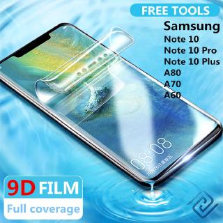 Miếng dán Hydrogel trong suốt bảo vệ màn hình cho Samsung Galaxy Note 10 / Note 10 Plus 10 Pro / A80 / A70 / A60