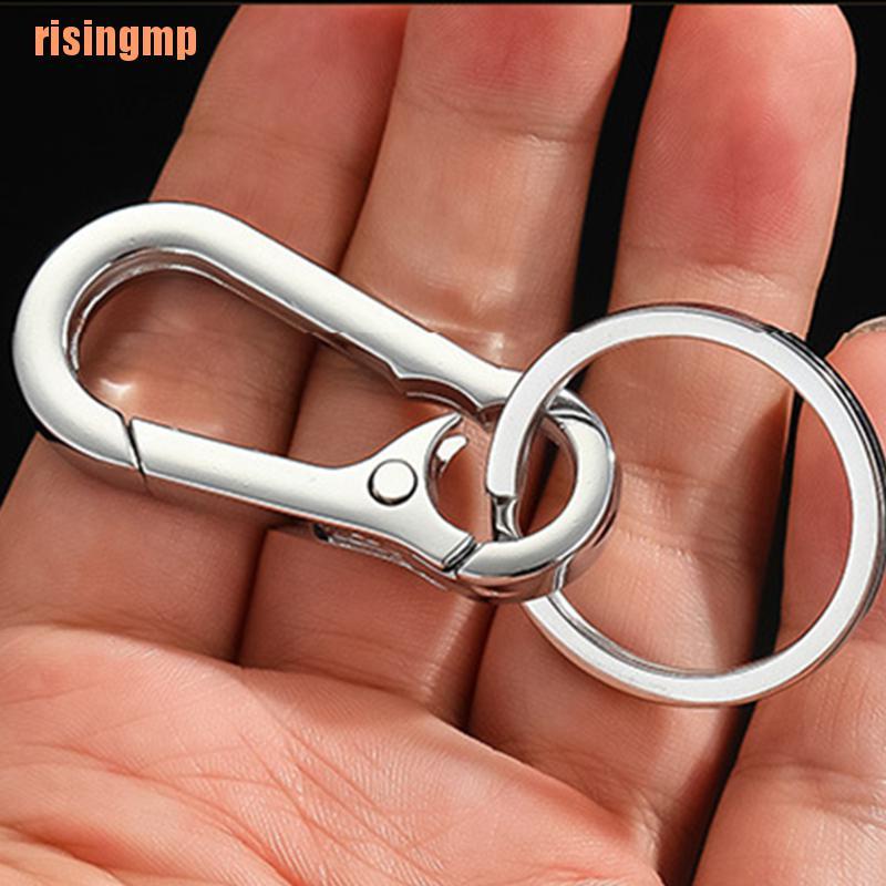 Móc Khóa Trang Trí Bằng Thép Không Gỉ Ngăn Ngừa Mất