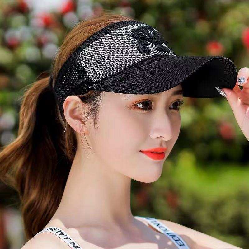 Unisex Fashion Letter Print Half Caps