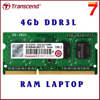 RAM Laptop Transcend 4Gb DDR3L