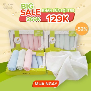 KHĂN SỮA SỢI TRE LUXRY