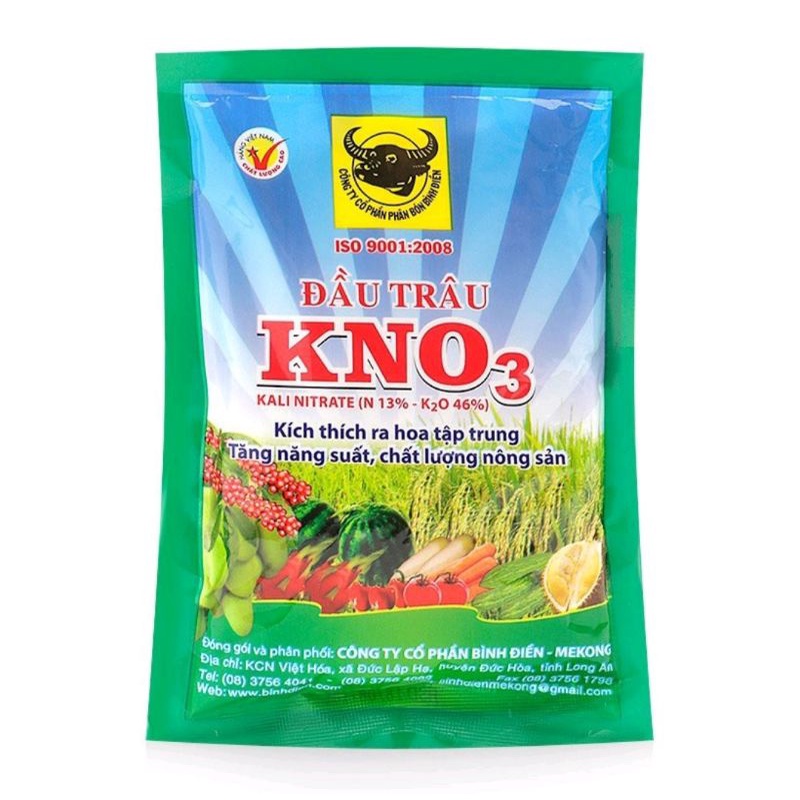 Phân bón lá KNO3 đầu trâu - Ka li trắng