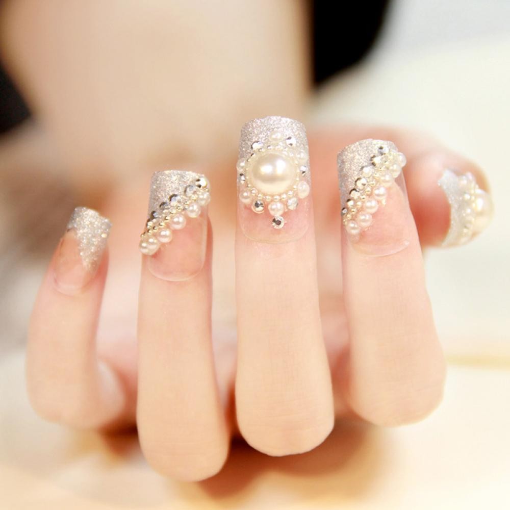Khay Hạt Đá 3D Đính Móng Nghệ Thuật