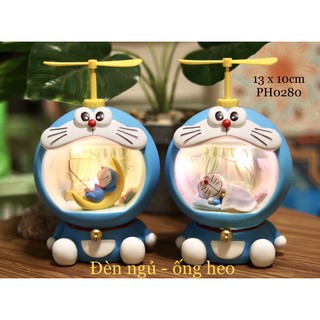 Đèn ngủ - ống heo Doraemon Doremon 2 trong 1