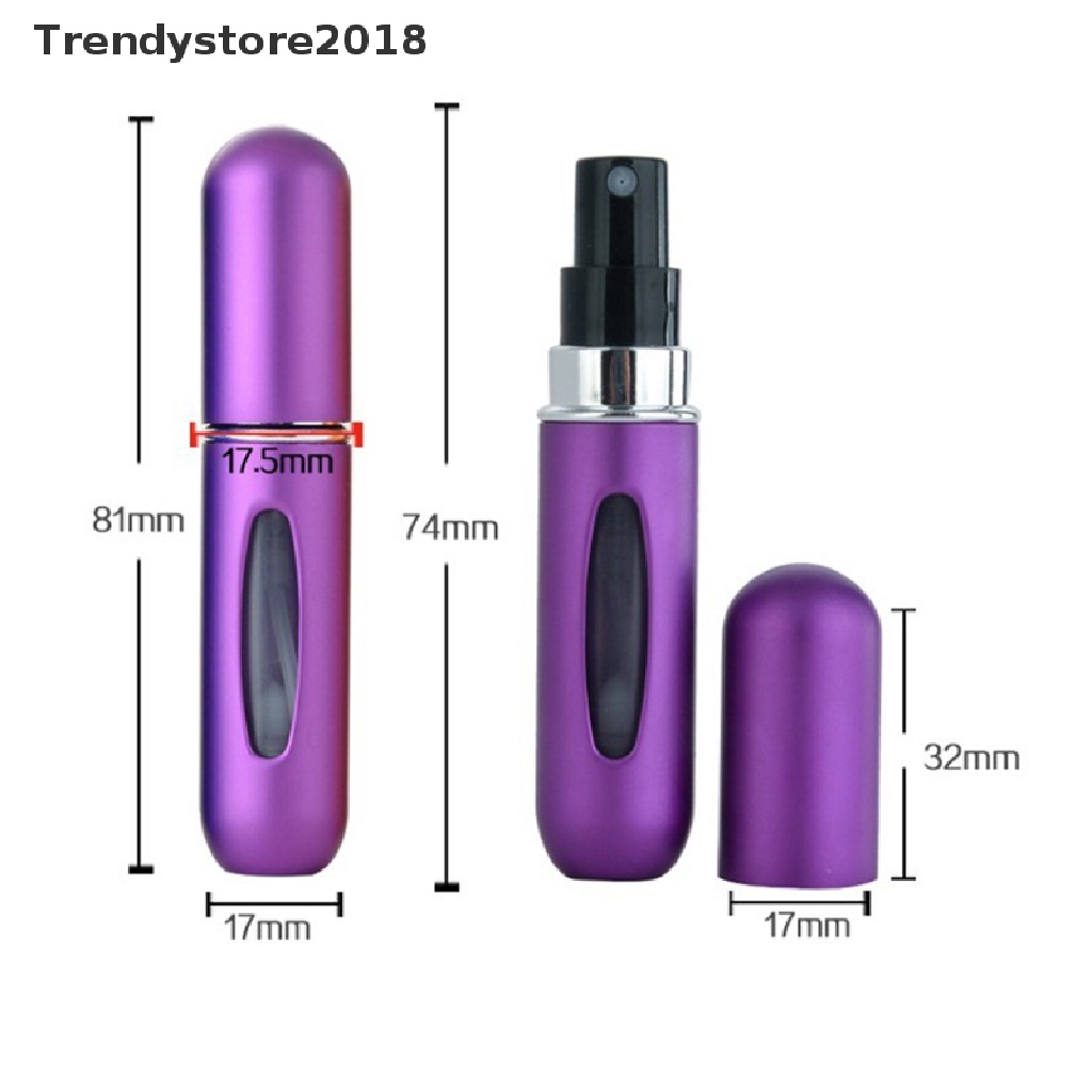 Bình xịt nước hoa rỗng mini cầm tay tiện dụng phong cách 2018