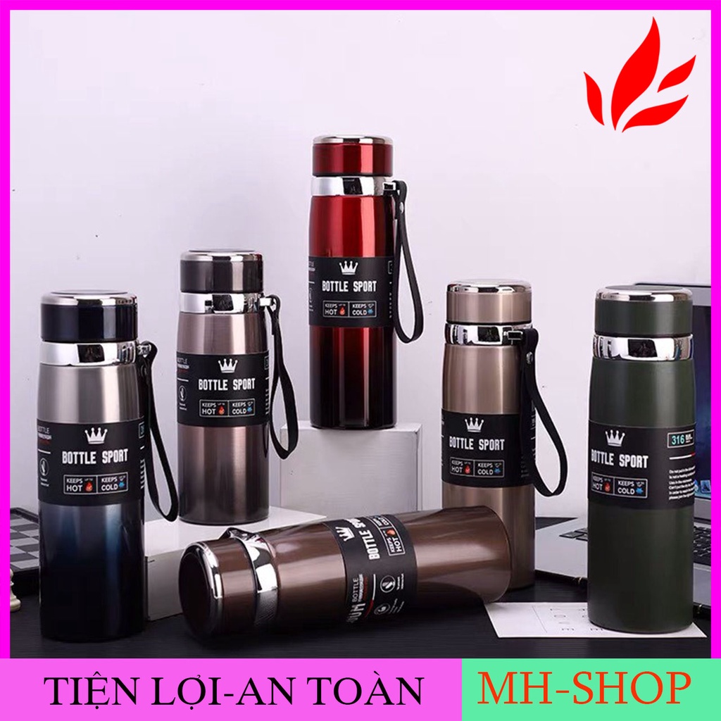 [ CAO CẤP ] Bình giữ nhiệt, Bình giữ nhiệt nóng lạnh 1000ml inox 304 không gỉ, chất lượng đảm bảo MH-SHOP