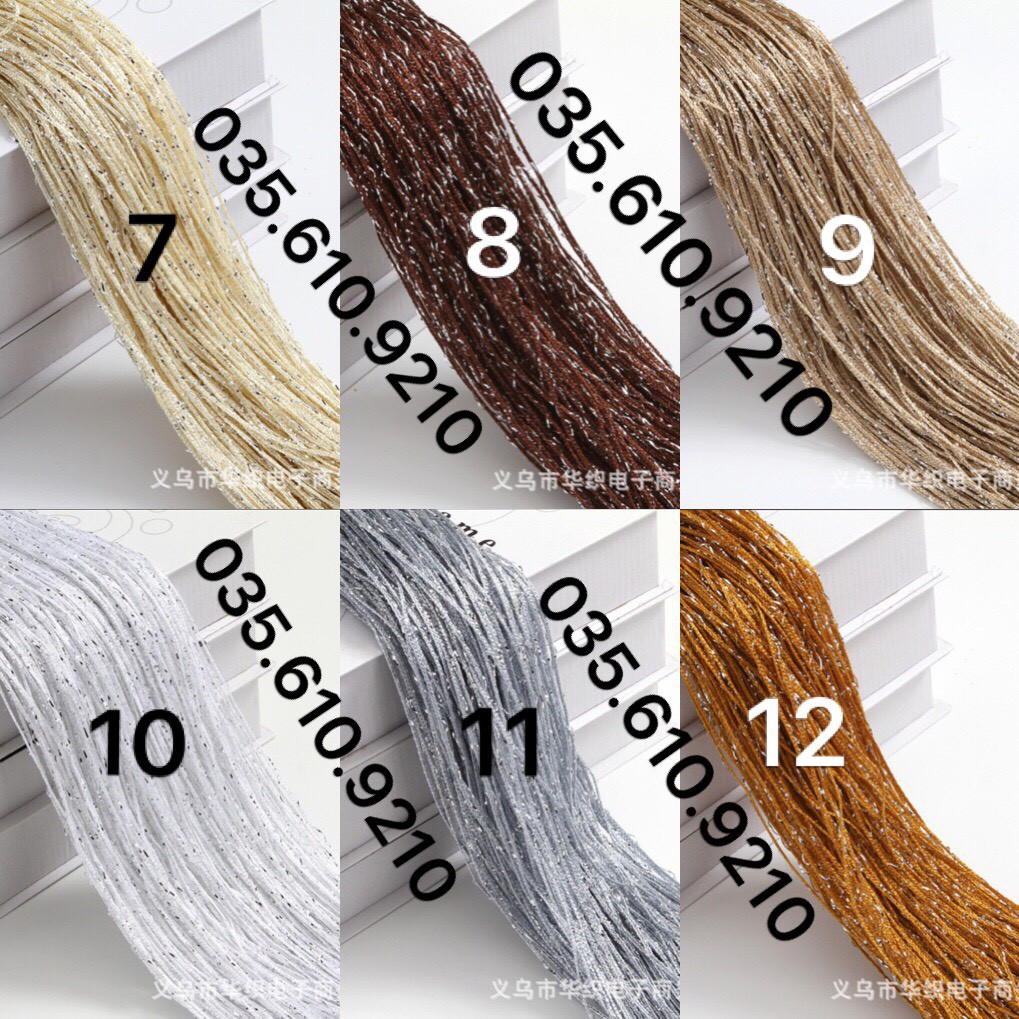 Rèm Sợi Kim Tuyến KT 3mx3m