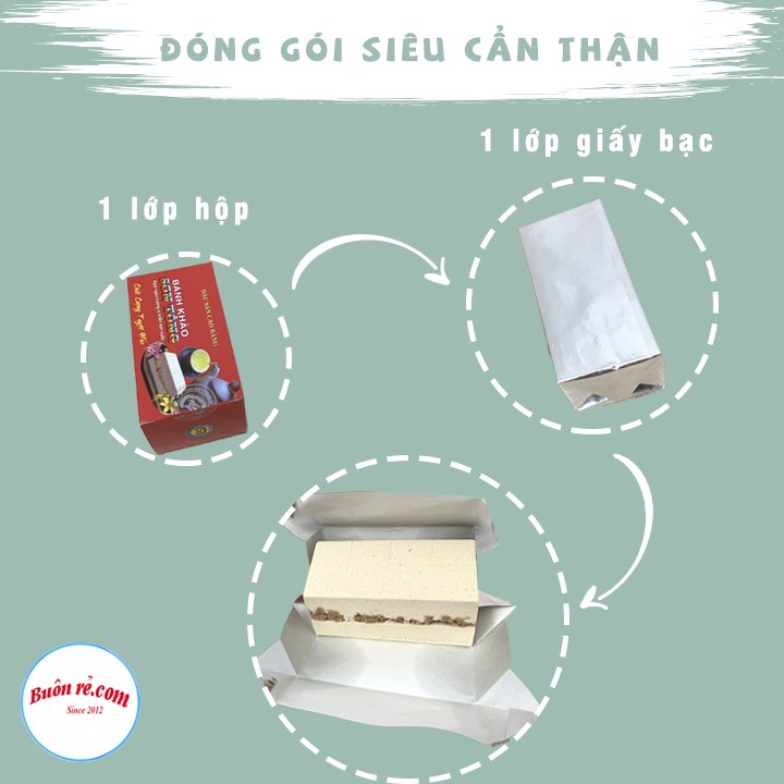 (Mẫu mới) Hộp 1 phong Bánh khảo Sơn Tòng - đậm đà hương vị Cao Bằng Buôn Rẻ 00025