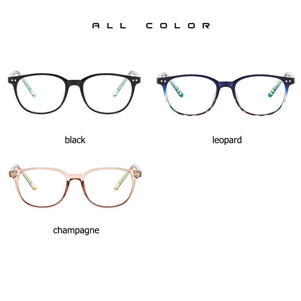 Mắt Kính Gọng Nhựa Trong Suốt Chống Tia UV