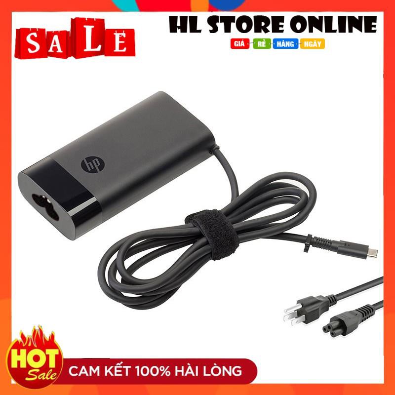 💖 Sạc ADAPTER HP 20V-4.5A ,5V-3A,12V-5A,15V-5A (90W) Type C NEW Chính hãng Spectre X360 15-Bl090nz 15t-Bl000