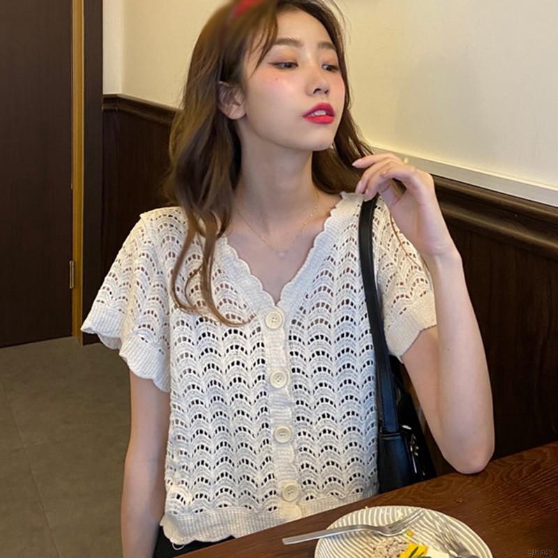 Áo Thun Tay Ngắn Cổ Tròn In Họa Tiết Phong Cách Retro Hàn Quốc | BigBuy360 - bigbuy360.vn