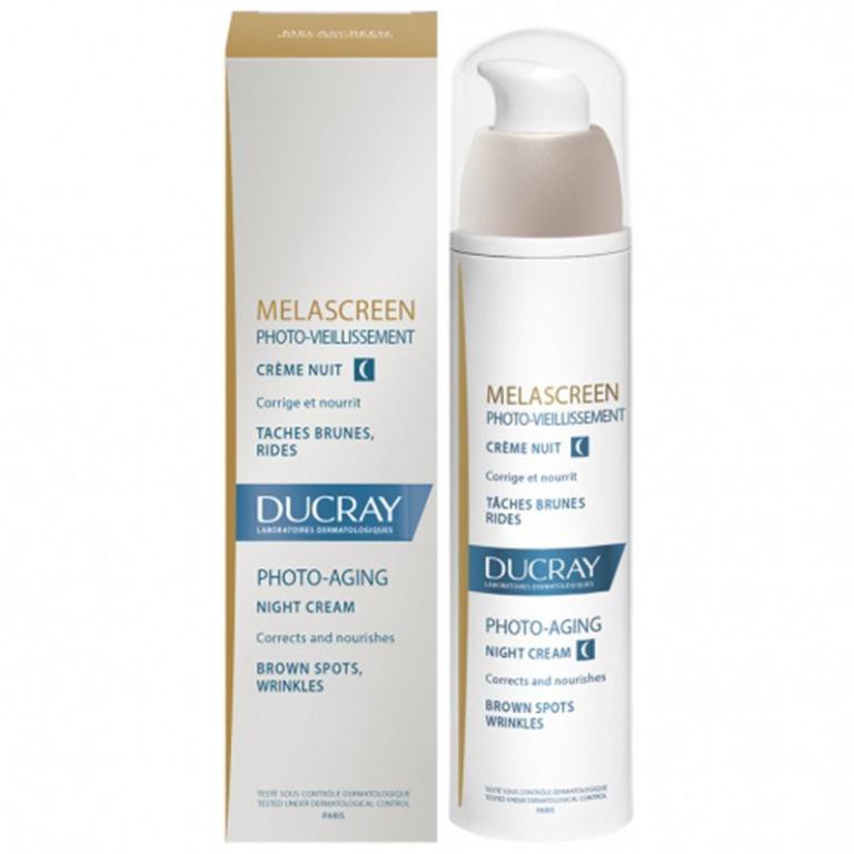 Ducray Melascreen Photo Aging Night Cream - Kem Dưỡng Trắng Da Ban Đêm 40ml