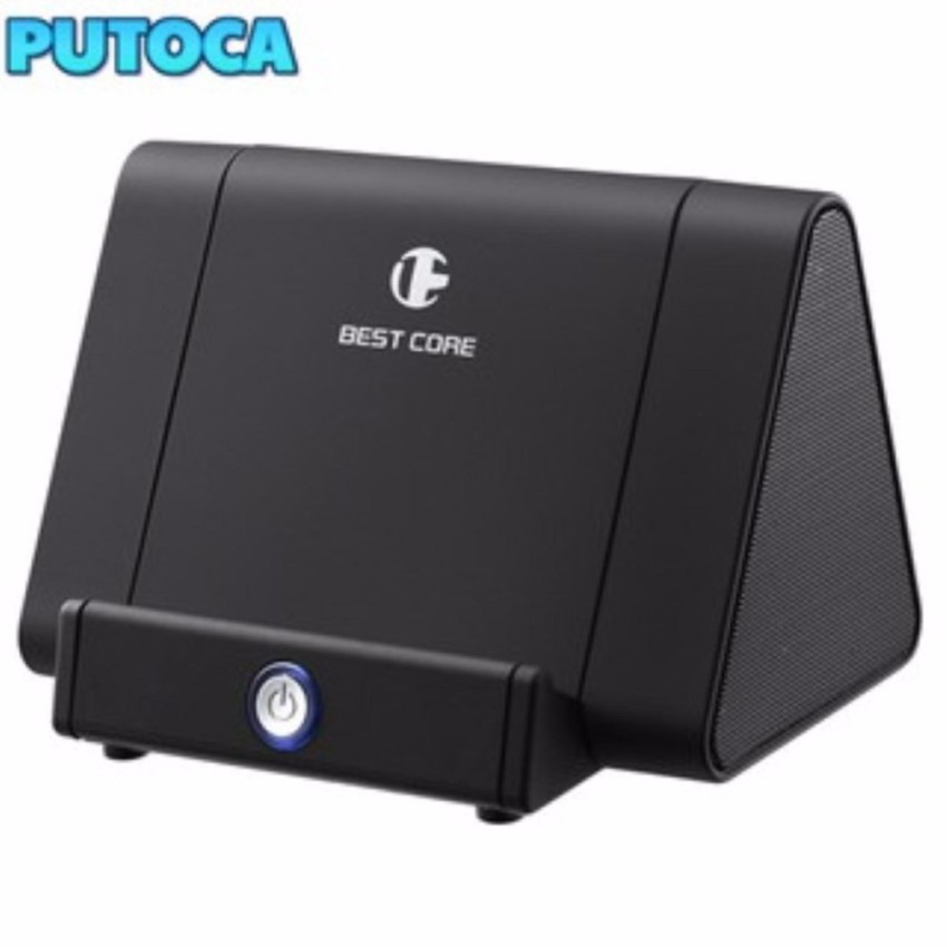 Loa Thông Minh Best Core Cảm Ứng Cộng Hưởng Không Dây, Không Cần Bluetooth kiêm giá đỡ điện thoại PUTOCA Best Core