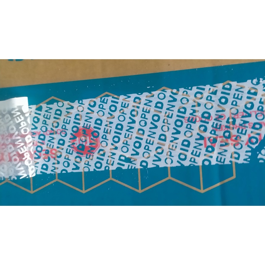 Băng keo niêm phong 48mm x 46m loại tróc keo để lại vết, niêm phong thùng giấy carton, túi, bao hàng, bì thư