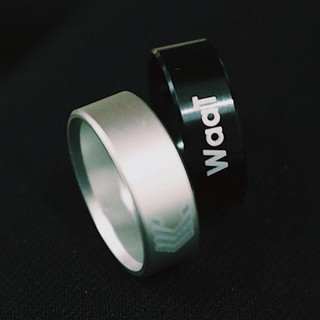 Nhẫn WaaT Back To Basic - Phối Màu Silver