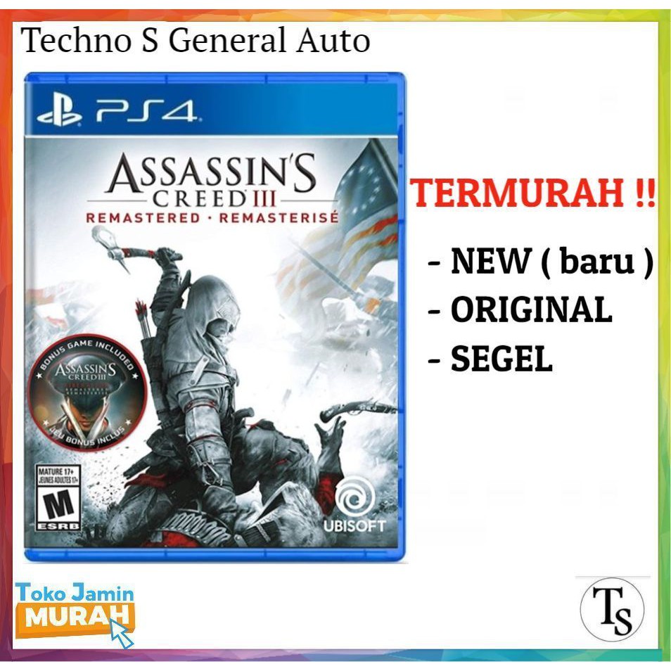 Mô Hình Nhân Vật Game Ps4 Assassin 's Creed Iii - Ps 4 Assassins Creed 3