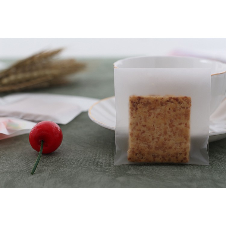 Bộ 100 túi đựng bánh kẹo bằng nhựa trong suốt